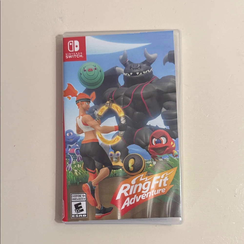 Nintendo Ring Fit Adventure with Black Ring and Game - Picture 2 of 6